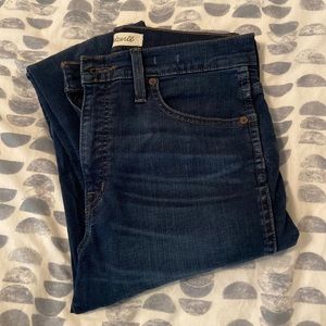 Madewell high rise skinny jeans